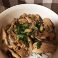 rmkeatni's cooksnap of when they made 鶏ときのこのきんぴら丼.