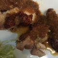 ひよちゃん1803's cooksnap of when they made ☆ヨシダソースde鳥モモ肉のソテー♪.