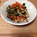 よっこ930's cooksnap of when they made 大根葉と油揚げの炒め物.