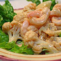alohabell's cooksnap of when they made カリフラワーとエビの特製ソース和え。.