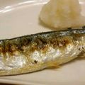うえくま's cooksnap of when they made はなまるで学んだ！さんまの塩焼き.