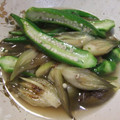 ハナチャ's cooksnap of when they made オクラとミョウガの焼き浸し.