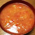 やまだみん's cooksnap of when they made トマトのお味噌汁.