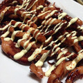さなぽにョ's cooksnap of when they made ♢　イカげその照り焼きマヨネーズ　♢.