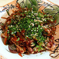 ゆってぃはん's cooksnap of when they made ☆簡単ヘルシー！野菜の白滝焼そば☆.
