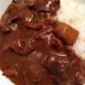あお33's cooksnap of when they made 炊飯器で簡単！牛すじカレー.