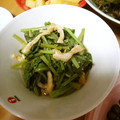 cafe-cafe's cooksnap of when they made 簡単^^小松菜と油あげ炒め.