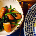 まっしゅー♡'s cooksnap of when they made *お弁当*さつまあげとほうれん草の炒め物.