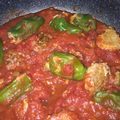 Kyla87's cooksnap of when they made ピーマンの肉詰め　トマトソース煮込み.