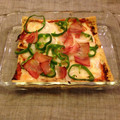 クックH8ZVNR☆'s cooksnap of when they made 油揚げで簡単ピザ♪.