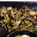 congo77's cooksnap of when they made 豚バラとナスのネギ塩炒め1.