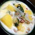 崖っぷち歩's cooksnap of when they made ひき肉ほうれん草じゃがいものうま辛スープ.