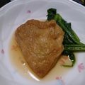 ごはん好きパンも好き's cooksnap of when they made 甘辛☆簡単☆柔らかい餅入り巾着の煮物.