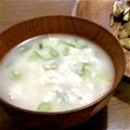 麻's cooksnap of when they made ☆簡単！くずし豆腐のふわふわスープ☆.