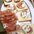 くりばり's cooksnap of when they made いちじくとブルーチーズのカナッペ.