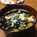 YUKIKI☆'s cooksnap of when they made 簡単♪舞茸とワカメのすまし汁❤.