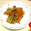 yuka119's cooksnap of when they made 鶏ごぼうのピリ辛炒め煮.