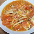 クックQGFJLB☆'s cooksnap of when they made 簡単☆あったか生姜トマト♡冷え性にも.