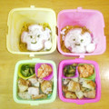 coyoyoc's cooksnap of when they made 簡単　ハムたまご弁当.