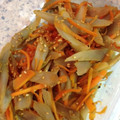 あき0304's cooksnap of when they made 人参とごぼうのきんぴら.