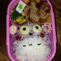 138んちゅ☆'s cooksnap of when they made 簡単！トトロのキャラ弁☆.