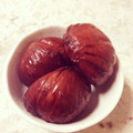 しまふ。's cooksnap of when they made 栗の渋皮煮.