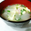 ジロト's cooksnap of when they made とろ～り♡冬瓜とベーコンの中華風卵スープ.