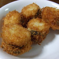ロシアン's cooksnap of when they made ソーセージの帆立サンド磯辺揚げ.