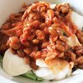i3uchi's cooksnap of when they made キムチ納豆腐キャベツ☆ダイエット＆便秘に.