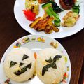 ＲＫまま's cooksnap of when they made ハロウィン　ケチャップライスでジャック.