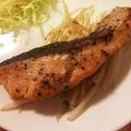 hiji03's cooksnap of when they made 秋鮭のバジルムニエル.