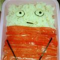 peace m's cooksnap of when they made キャラ弁　銀魂ジャスタウェイ.