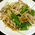 mamihys's cooksnap of when they made しゃきしゃきオクラともやしの炒め物。.