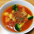 pingmasu☆'s cooksnap of when they made トマト缶で簡単♪ウチ流ミネストローネ.