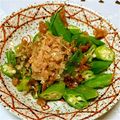かっっぷぅ's cooksnap of when they made おくらの梅おかか合え～おつまみにも～.