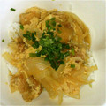 ☆mew☆'s cooksnap of when they made から揚げ簡単リメイク★ささっとから揚げ丼.