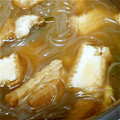 koomee's cooksnap of when they made 厚揚げとなすピーマンの春雨煮.