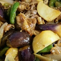 ☆michiyo's cooksnap of when they made 野菜の黒酢炒め｜大皿でメインに.