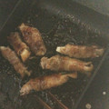ぶひ。's cooksnap of when they made 食感最高!!長芋とエリンギの肉巻き焼き♪.