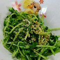 ☆めぇ☆ﾐ's cooksnap of when they made 簡単☆豆苗のごま和え.
