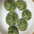 エクストリーマー's cooksnap of when they made 離乳食にも♪ほうれん草の蒸しパン.