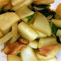みえぷん's cooksnap of when they made 簡単/時短☆かぶとベーコンのシンプル炒め.