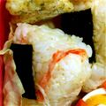 ma___111's cooksnap of when they made かにからしマヨ☆おにぎり.