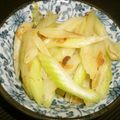 Jaye's cooksnap of when they made さっと１品＊セロリのＸＯ醤炒め.