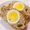 ebiholic's cooksnap of when they made 簡単☆おから入りミートローフ.