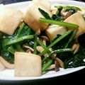 DCTgarden's cooksnap of when they made ほうれん草とはんぺんのバター醤油炒め☺.