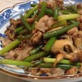 ほくほく(C)'s cooksnap of when they made 豚肉&にんにくの芽DEスタミナピリ辛炒め.