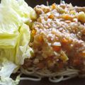 Connie☆K's cooksnap of when they made ガッツリ肉みそーめん.