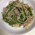 ひなちゃん2号's cooksnap of when they made 豚のもやしといんげん炒め あっさり生姜風.