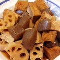 ゆう☆みさ's cooksnap of when they made 圧力鍋で簡単☆蓮根と厚揚げの煮物.